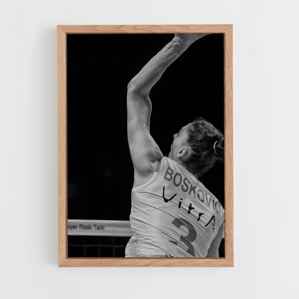 Poster Tijana de boskovic – affiche Volleyball (vue 4)